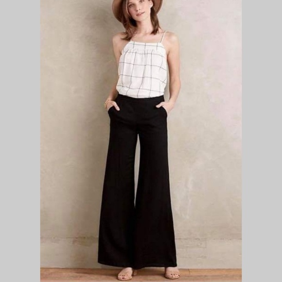 Anthropologie Pants - NWT Anthropologie Walton Textured Wide Leg Trouser